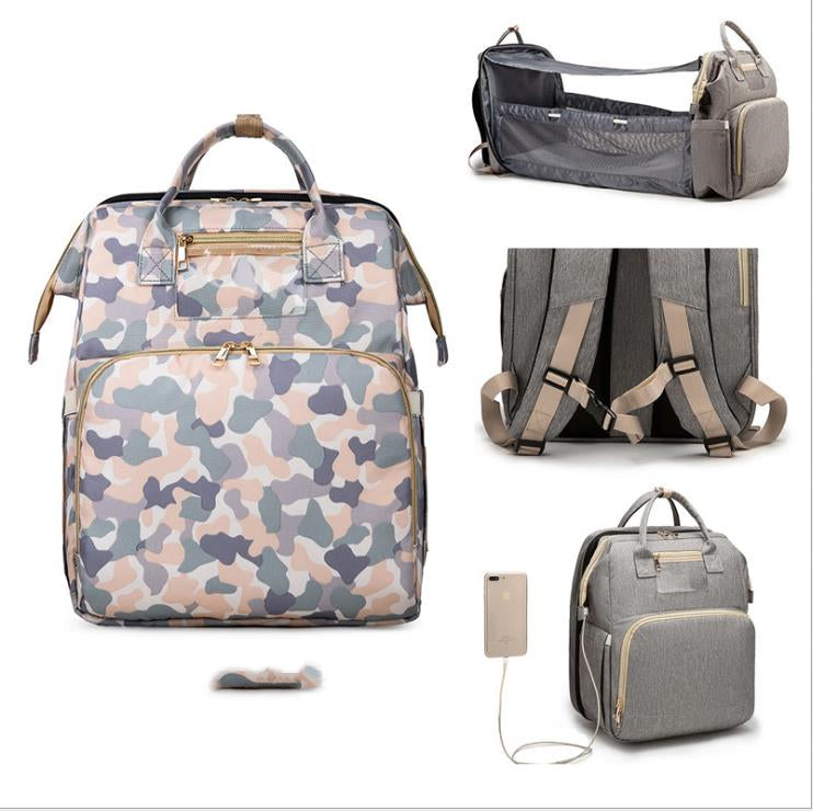 Multi-Function Baby Carrier Backpack with Frame & Sun Awning