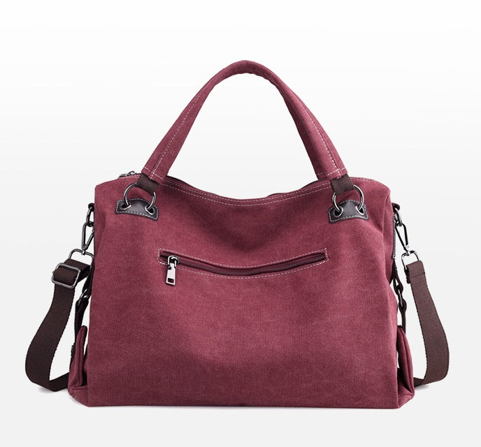 SONIDO Vintage Canvas Tote Bag