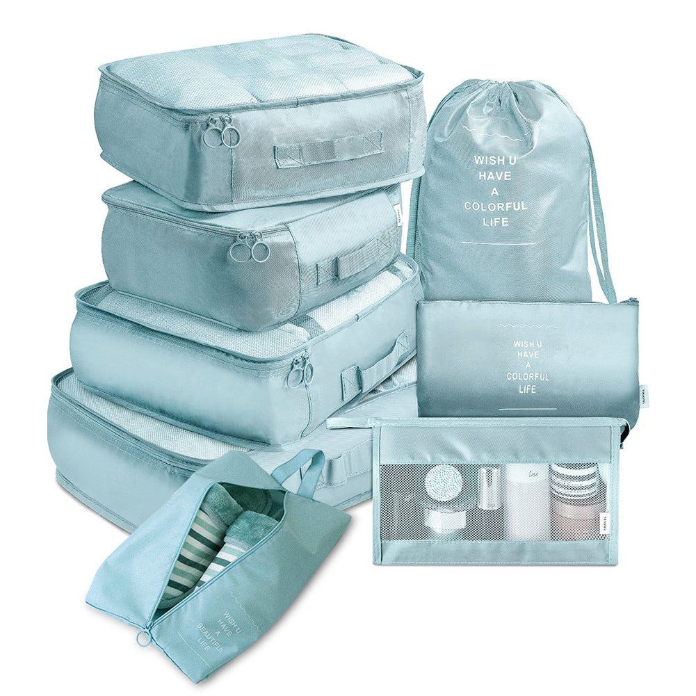 8-Piece Travel Packing Cube Organizer Set