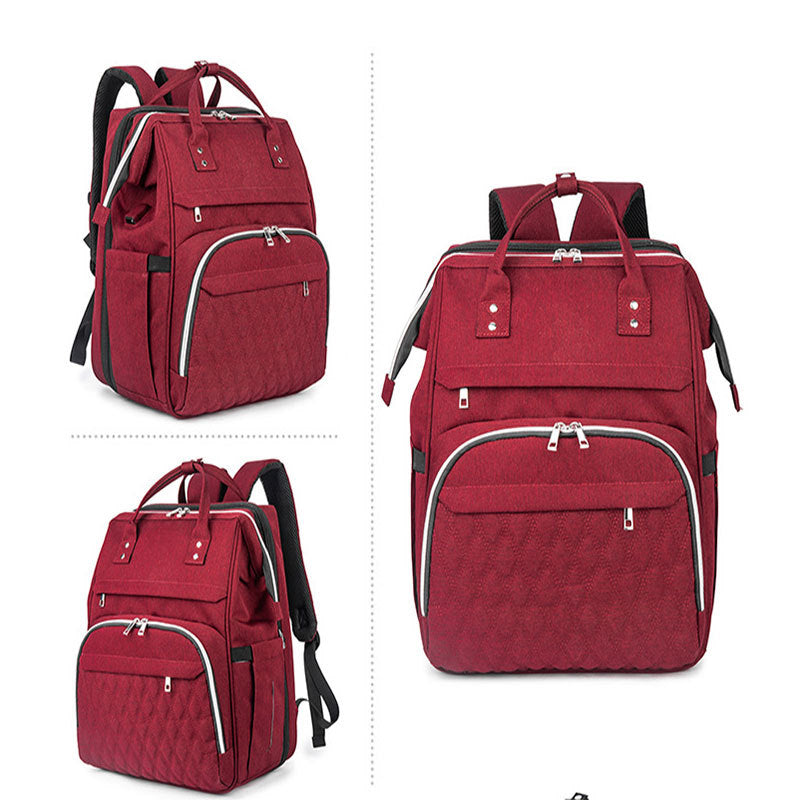 LUNE Large Capacity Mommy Shoulder Backpack