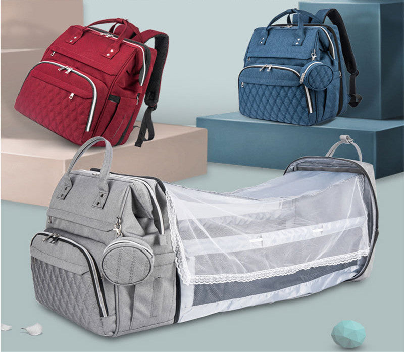 LUNE Large Capacity Mommy Shoulder Backpack