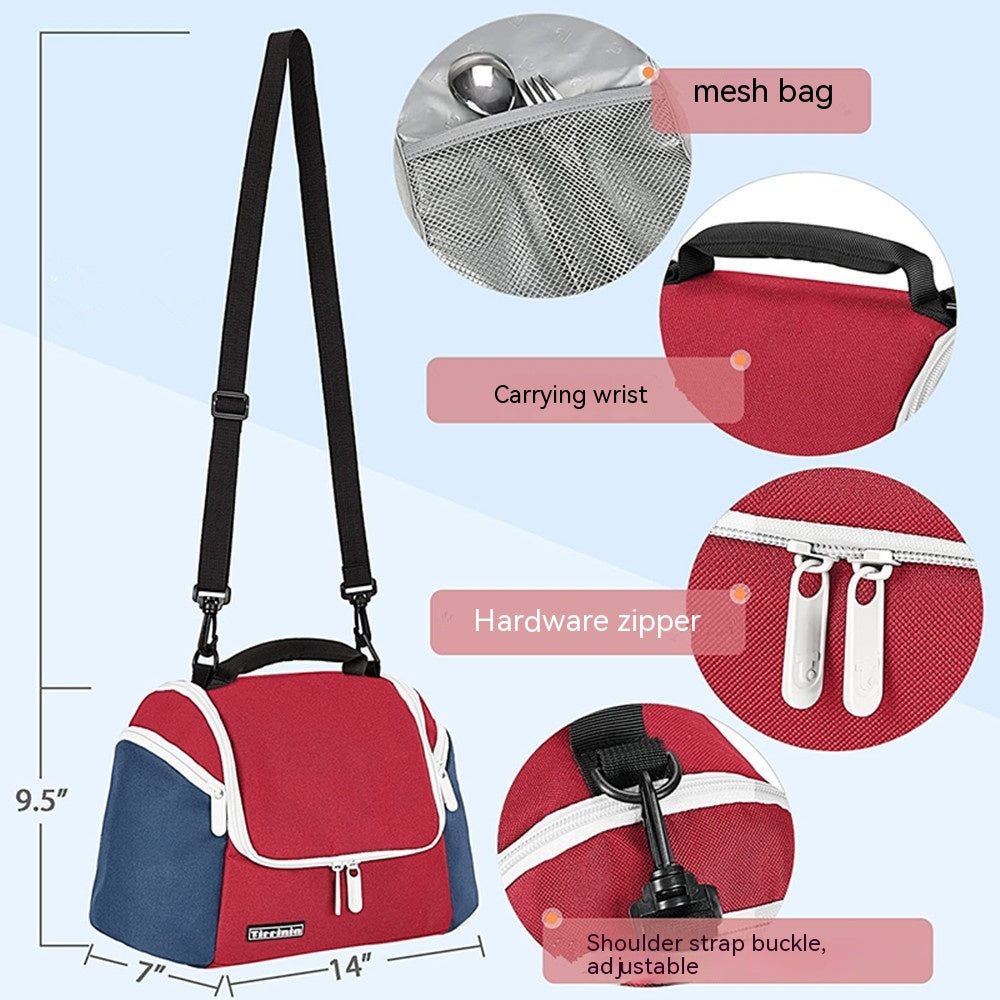 Large Insulated Lunch Handbag
