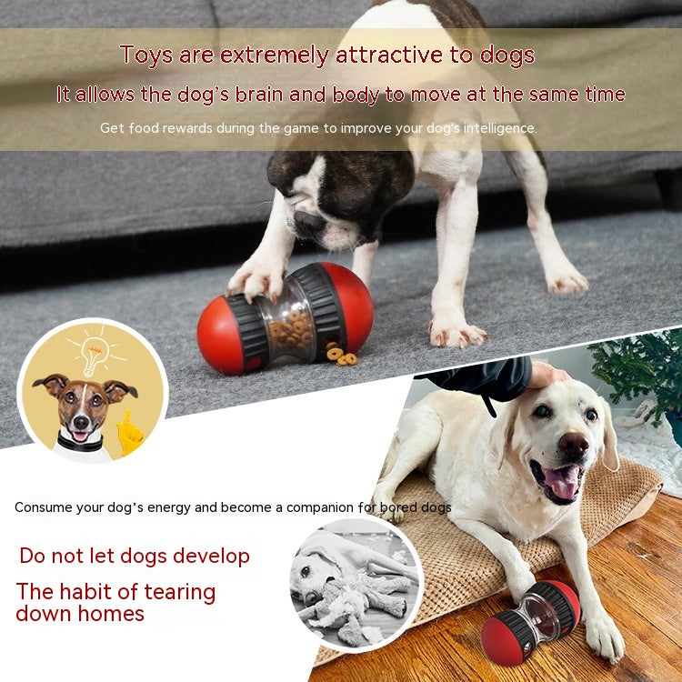 Interactive Slow-Feed Treat Dispensing Dog Toy