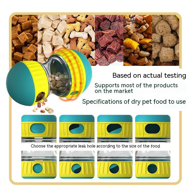 Interactive Slow-Feed Treat Dispensing Dog Toy