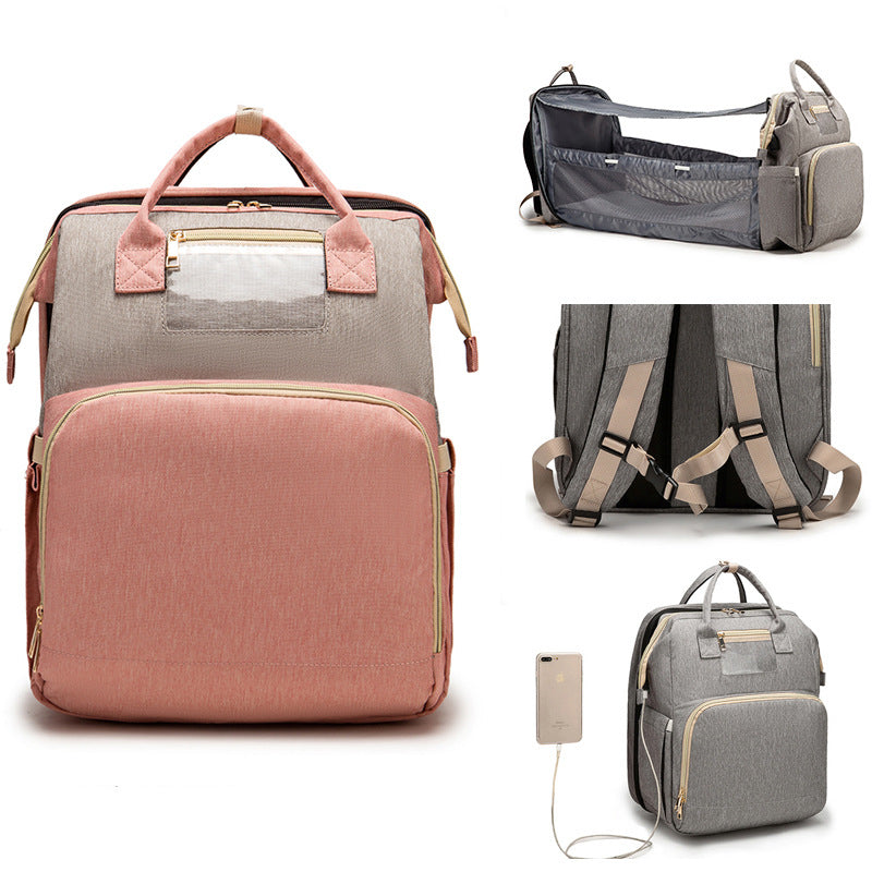 Multi-Function Baby Carrier Backpack with Frame & Sun Awning