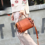 Leather Pillow Shoulder Bag