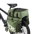 35L Rear Bicycle Rack Storage Bag with Rain Cover