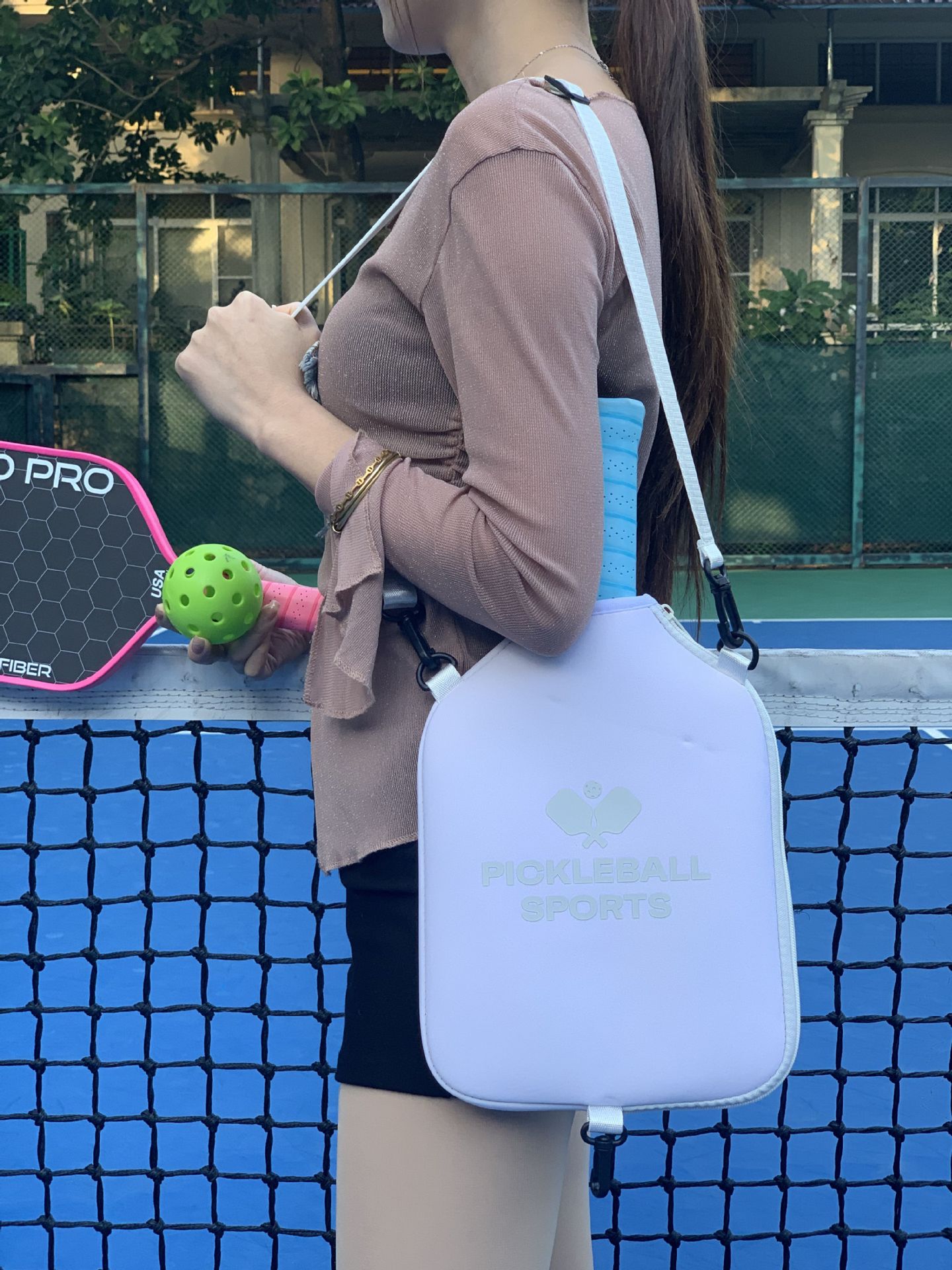 Waterproof Sports Racket Messenger Bag