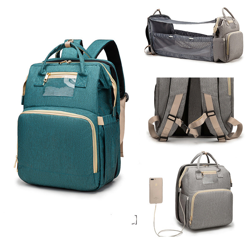 Multi-Function Baby Carrier Backpack with Frame & Sun Awning