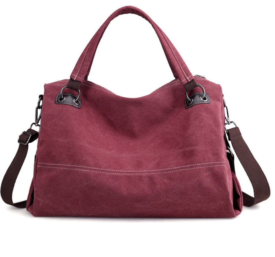 SONIDO Vintage Canvas Tote Bag