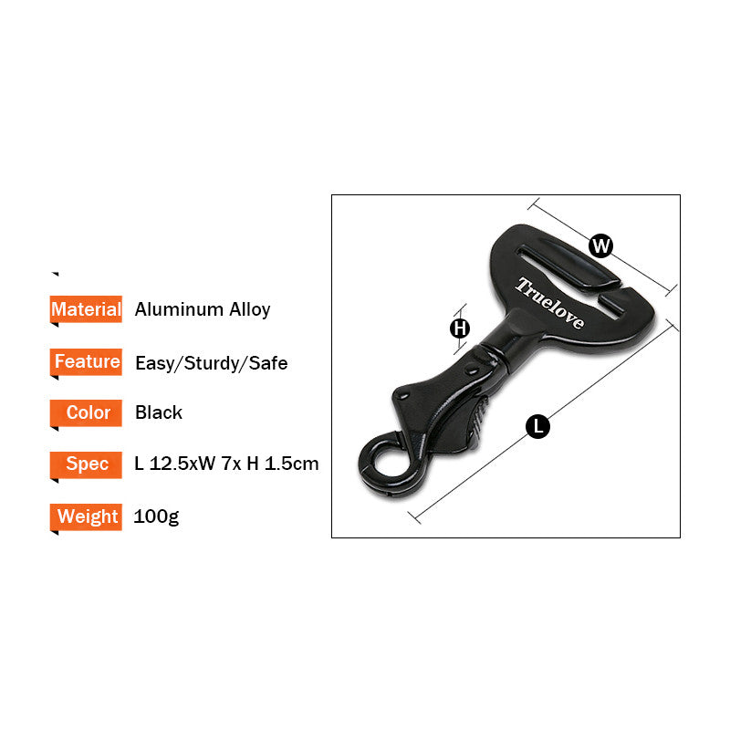 Pet Car Safety Buckle Clip