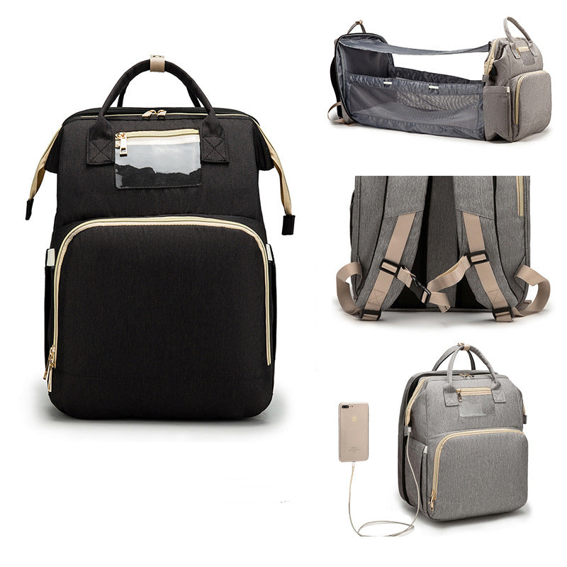 Multi-Function Baby Carrier Backpack with Frame & Sun Awning