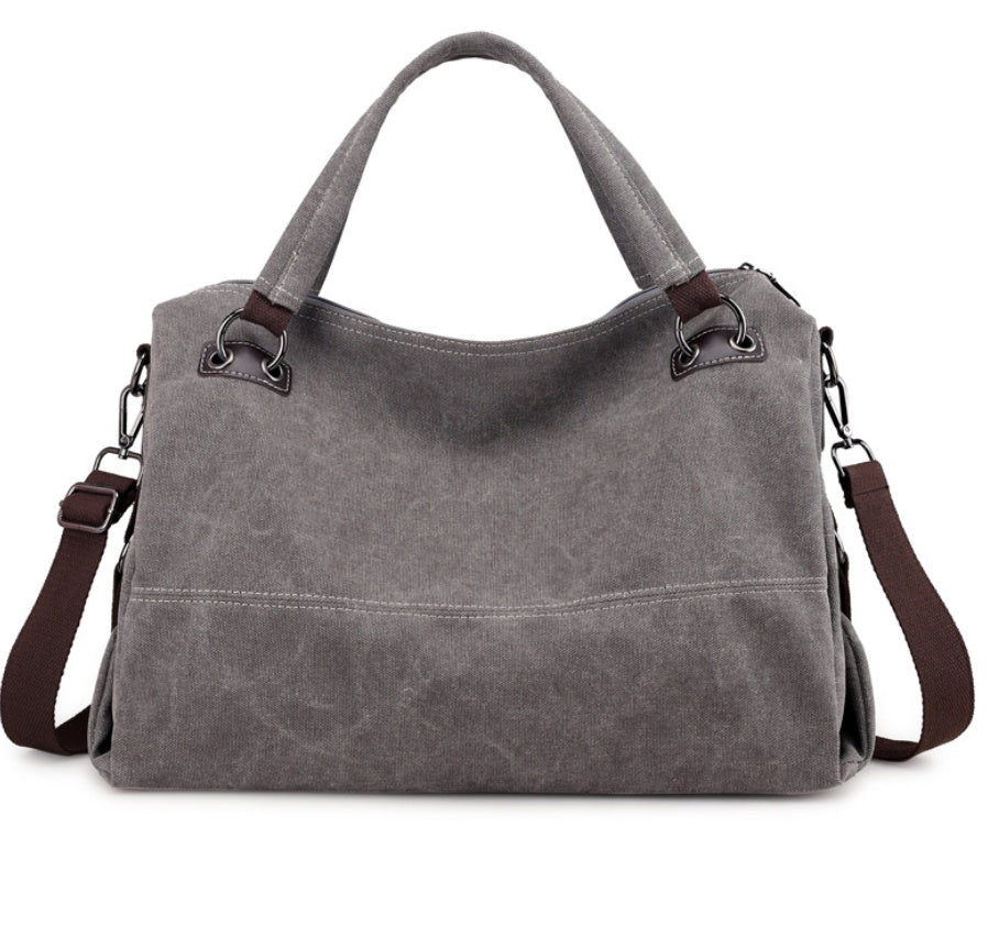 SONIDO Vintage Canvas Tote Bag