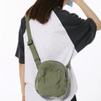 Patchwork Canvas Crossbody Bag