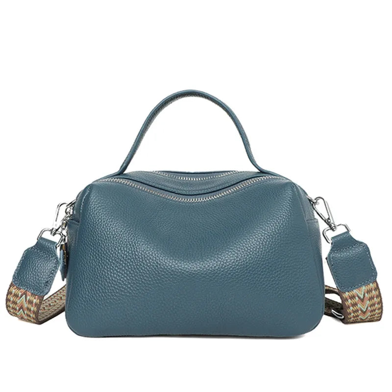AMY Soft Leather Shoulder & Crossbody Tote