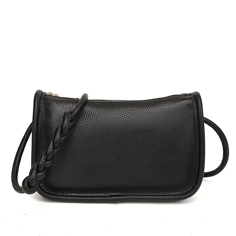MILA Leather Crossbody Bag