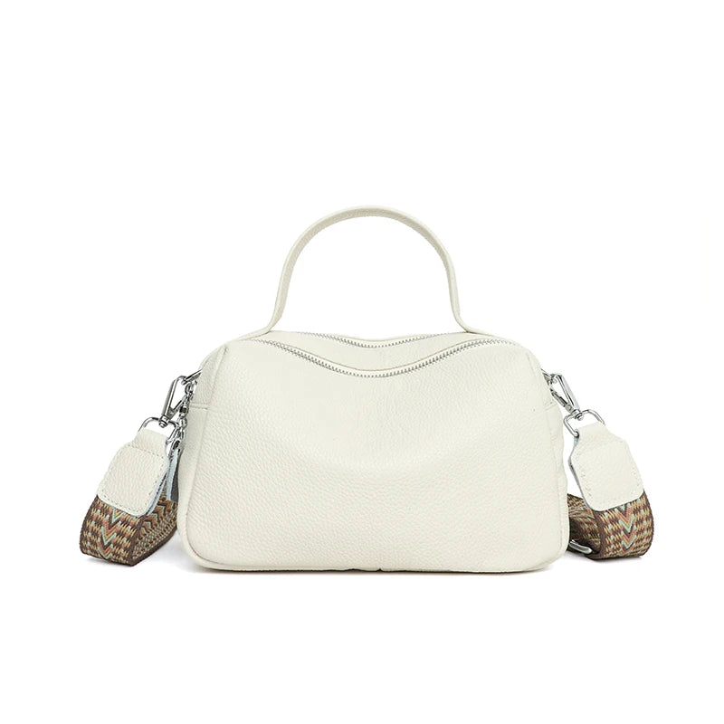 AMY Soft Leather Shoulder & Crossbody Tote