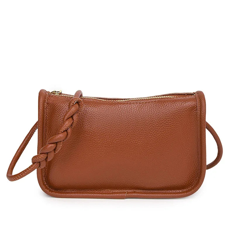 MILA Leather Crossbody Bag
