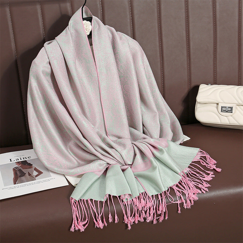 Artisan Faux Cashmere Gradient Scarf