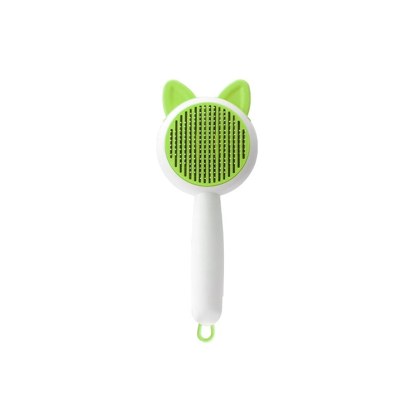 Self-Cleaning Pet Grooming Brush