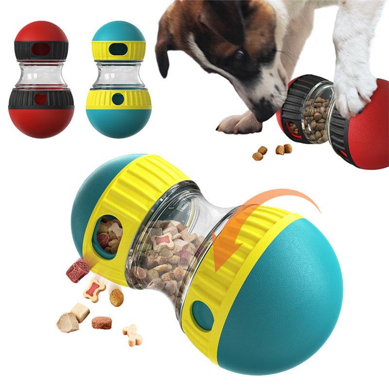 Interactive Slow-Feed Treat Dispensing Dog Toy
