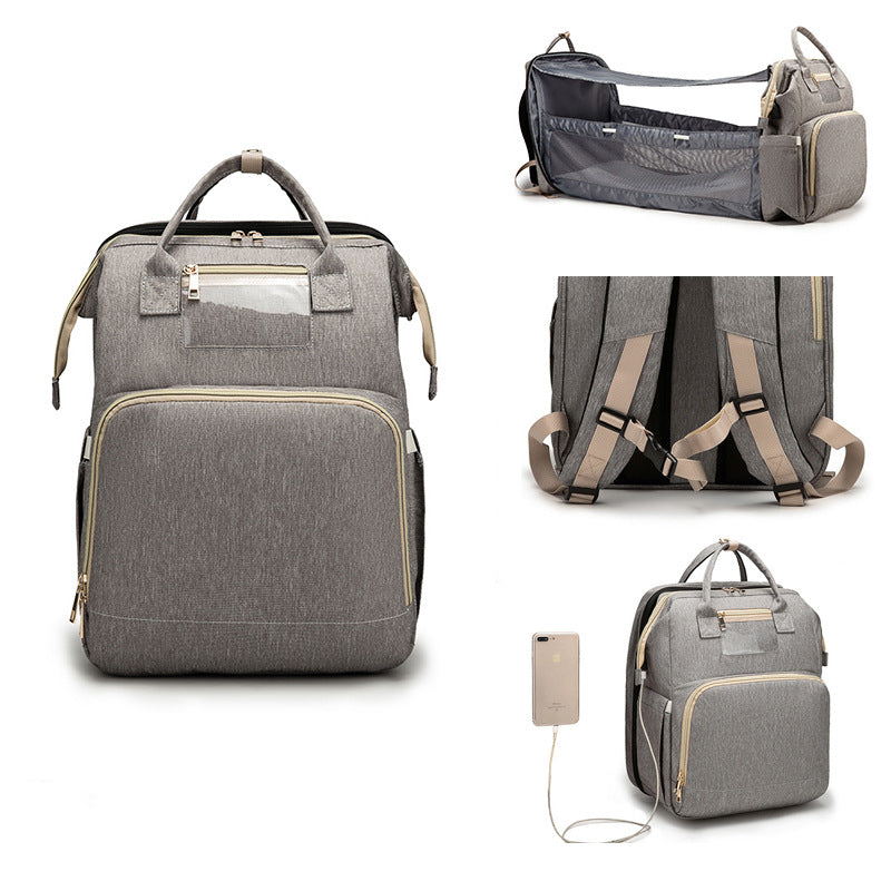 Multi-Function Baby Carrier Backpack with Frame & Sun Awning