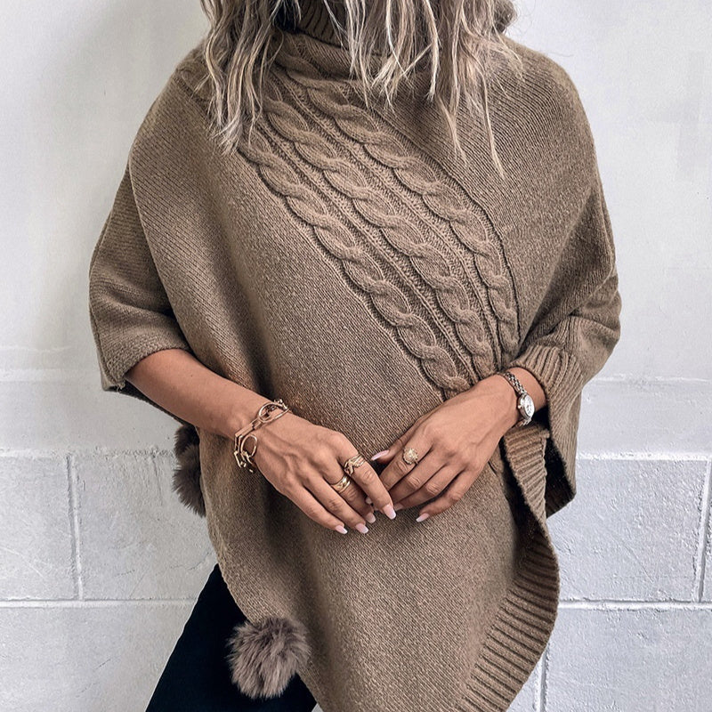 Vintage Sleeveless Pullover Shawl Top