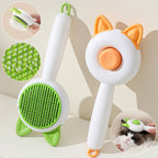 Self-Cleaning Pet Grooming Brush