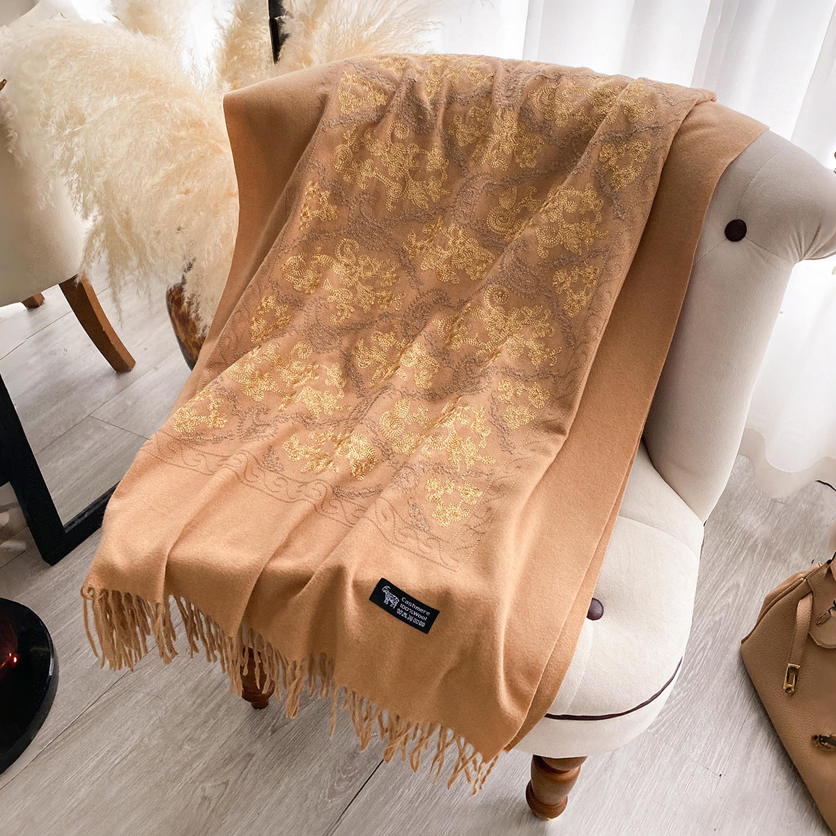 Jacquard Ethnic Scarf