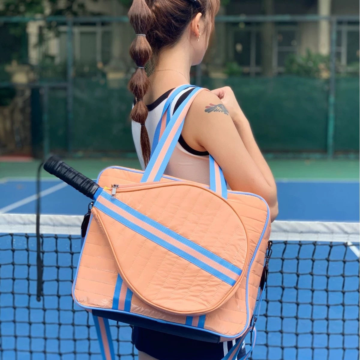 Waterproof Sports Racket Messenger Bag