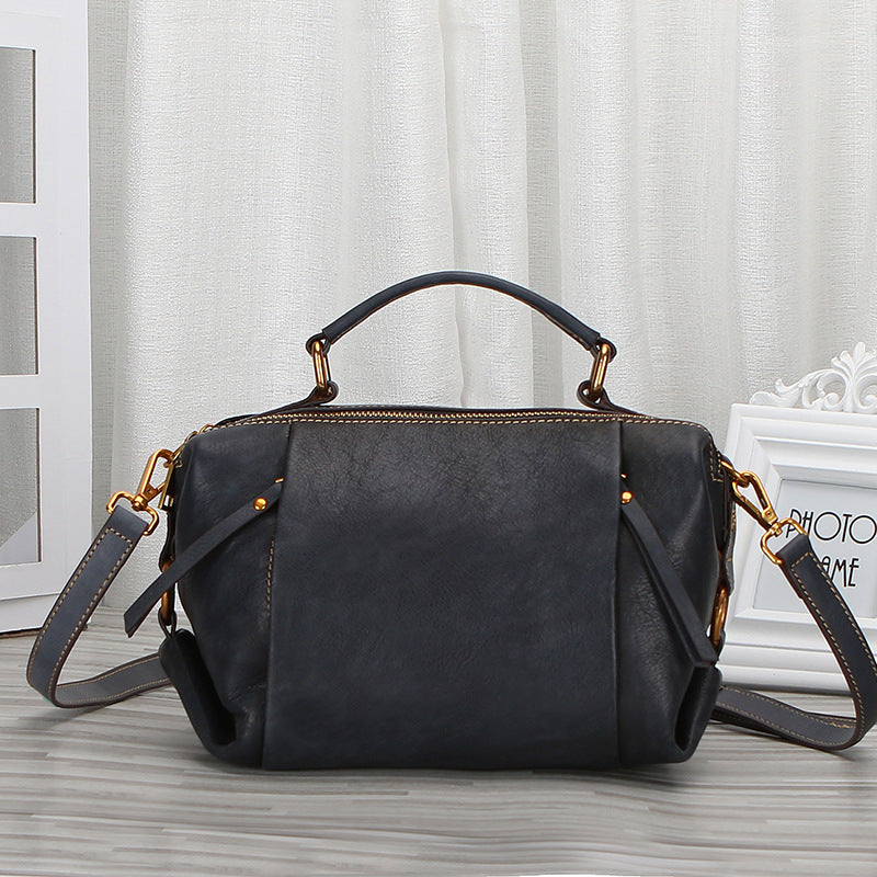 Leather Pillow Shoulder Bag
