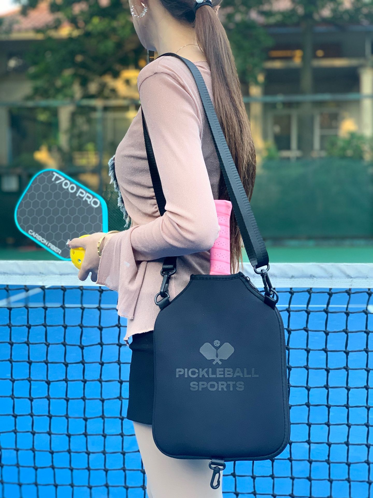 Waterproof Sports Racket Messenger Bag