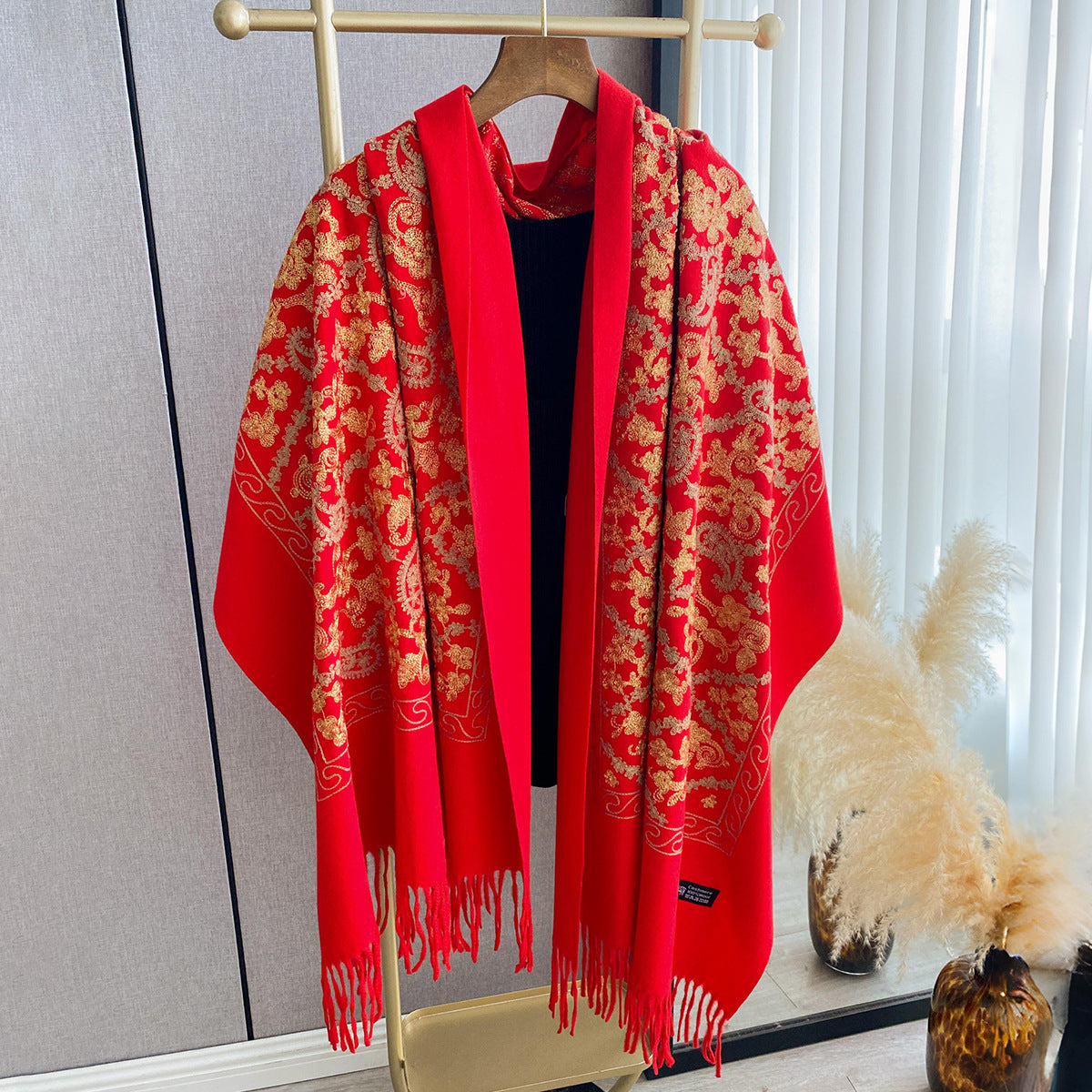 Jacquard Ethnic Scarf